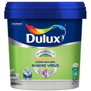 DULUX EASYCLEAN CHỐNG  BÁM BẨN KHÁNG VIRUS  Bề mặt mờ - E016M