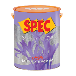 SPEC HELLO SATIN FOR INT - Sơn cao cấp bóng- không mùi