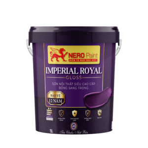 NERO IMPERIAL ROYAL GLOSS - Sơn nội thất siêu cao cấp bóng sang trọng