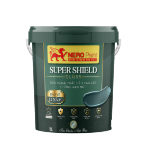 NERO SUPER SHIELD GLOSS - Sơn ngoại thất siêu cao cấp chống rạn nứt